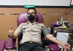 Tips Sehat Kompol Deny Saputra, Sering Donor Darah dan Bantu Untuk Kemanusian