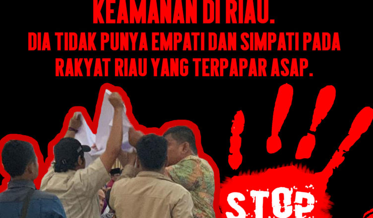 Copot Danrem 031 Wirabima dan Kapolda Riau Karena Nodai Riau Hijau, Riau Bermartabat