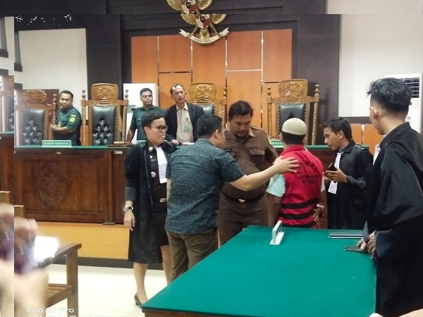 Pelaku Karhutla di Rohul ini Divonis Bersalah