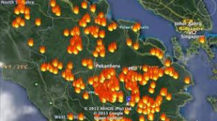 Jumlah Hotspot di Riau Kembali Menunjukkan Gejala Naik