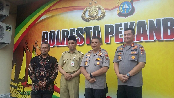 Ketua DPRD Hadiri Ramah Tamah Polda Riau