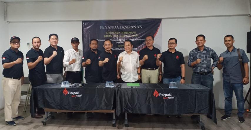 Ketua FKWI Tembuskan Investor untuk 100 Pabrik Anggota PERPAKI se-Indonesia