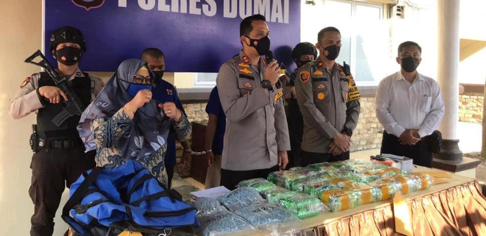 Napi Rutan Kelas III Kota Pinang Pemasok Narkoba dari Malaysia