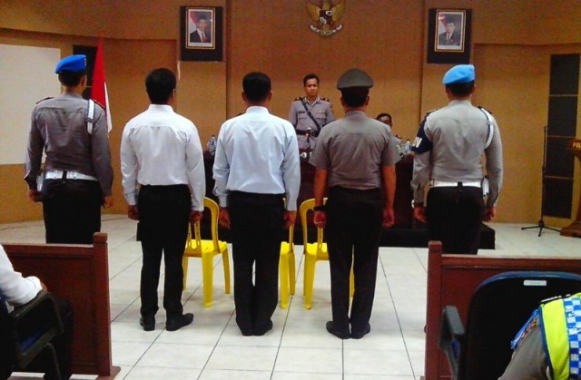 Langgar Disiplin, Tiga Anggota Polisi Mapolres Bengkalis Disidang