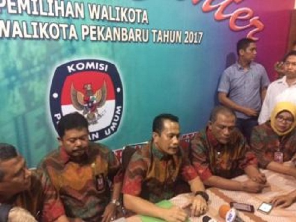 IDE-SUA Gugat KPU Pekanbaru, Tak Lolos Paslon Pilwako 2017