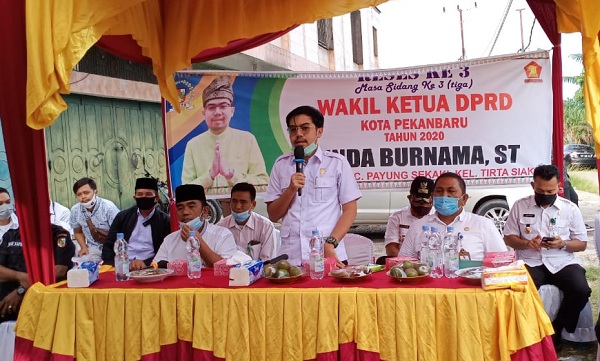 Meski Pandemi COVID-19, Ginda Burnama Tetap Serap Aspirasi Masyarakat