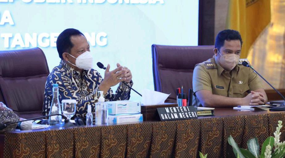 Mendagri Apresiasi Terobosan Pemerintah Kota Tangerang Bantu Terdampak Pandemi
