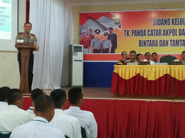 Kapolda Riau Pastikan Hasil Seleksi Akpol Tahun 2017 Bersih Dari KKN