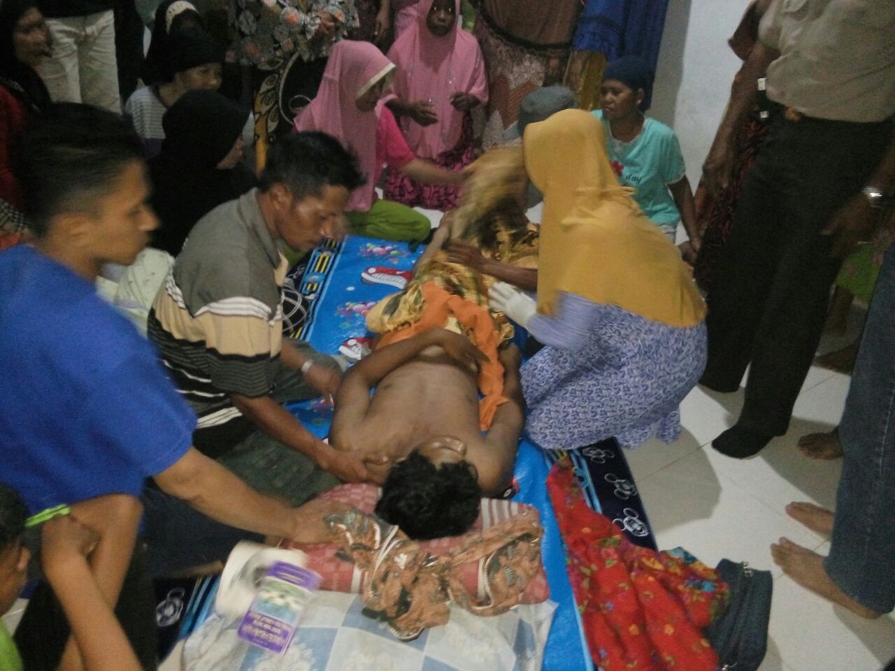 Petani di Inhil Terkapar Setelah Disengat Listrik