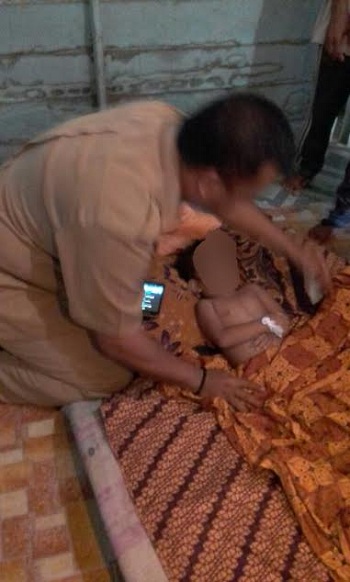 Heboh, Penemuan Mayat Bocah Umur 2 Tahun di Kanal Kilometer 5 Kecamatan Kempas