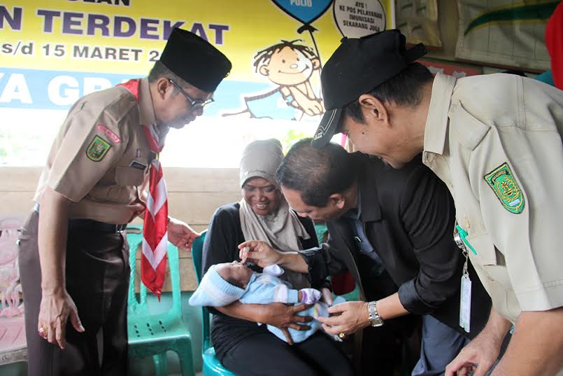 Posyandu Kecamatan Gaung Sambut Hangat Pelaksanaan PIN