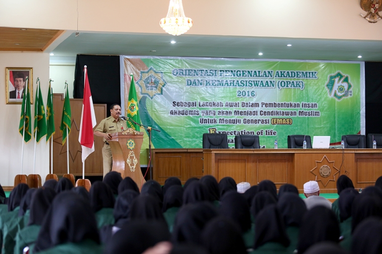 Sekda Inhil Berikan Kuliah Umum Kepada 313 Mahasiswa OPAK STAI
