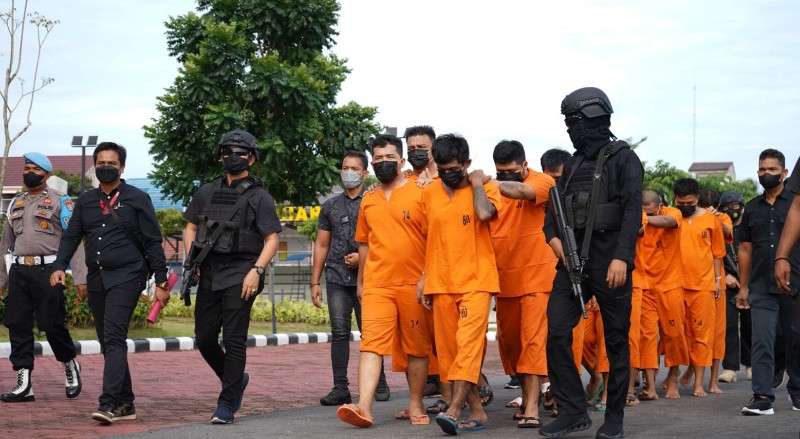 Kronologi Pengungkapan 203 Kg Sabu dan 404.491 Butir Ekstasi di Riau