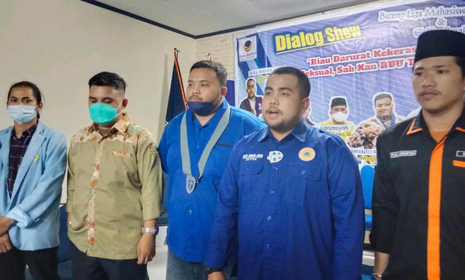 Liga Mahasiswa NasDem Gelar Dialog RUU TPKS