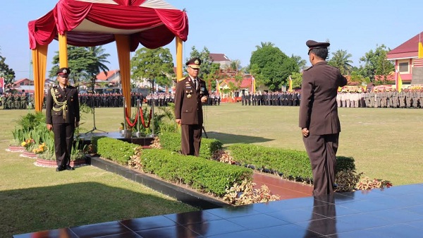 HUT Bhayangkara ke 71, Presiden Jokowi Puji Kinerja Polri