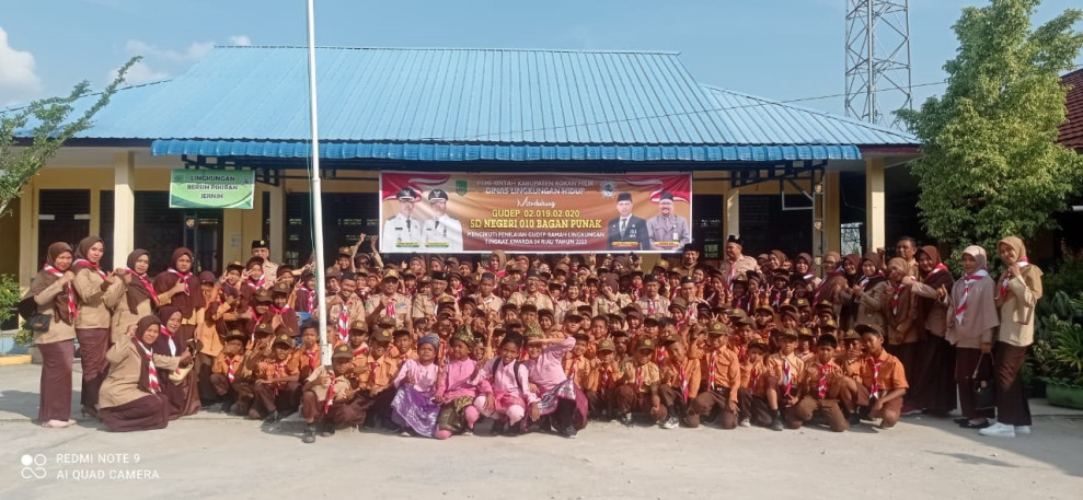 SDN 010 Bagan Punak Ikuti Lomba Penilaian Gudep Ramah Lingkungan