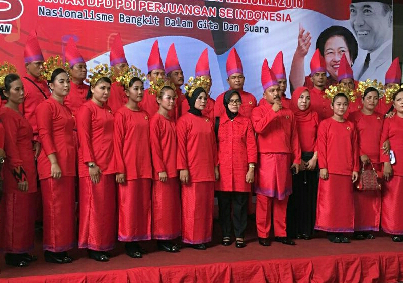 PDIP Riau Utus 30 Peserta Ikuti Festival Paduan Suara di Tingkat Nasional