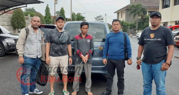 SU Larikan Mobil Rental di Kampar Ditangkap di Wilayah Sumedang