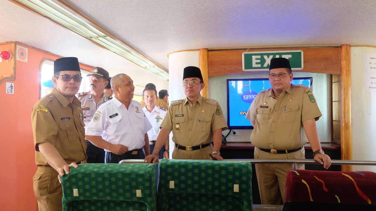 Bupati Wardan Cek Sarana Transpotasi Pemberangkatan 174 JCH