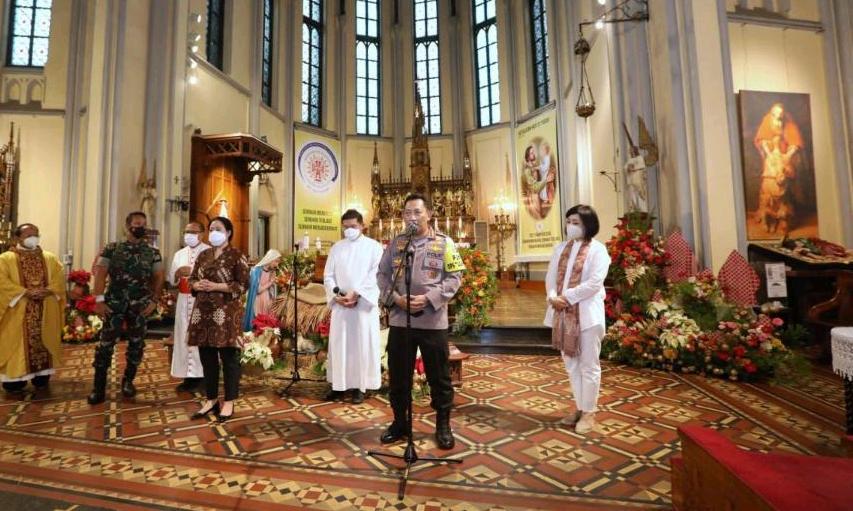 Kapolri Pastikan Beri Pelayanan dan Pengamanan Optimal di Perayaan Natal dan Tahun Baru