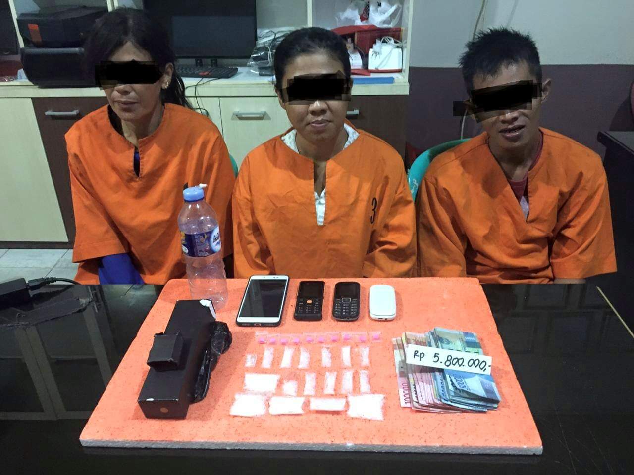Dua IRT dan Seorang Pria di Tembilahan Dibekuk Polisi