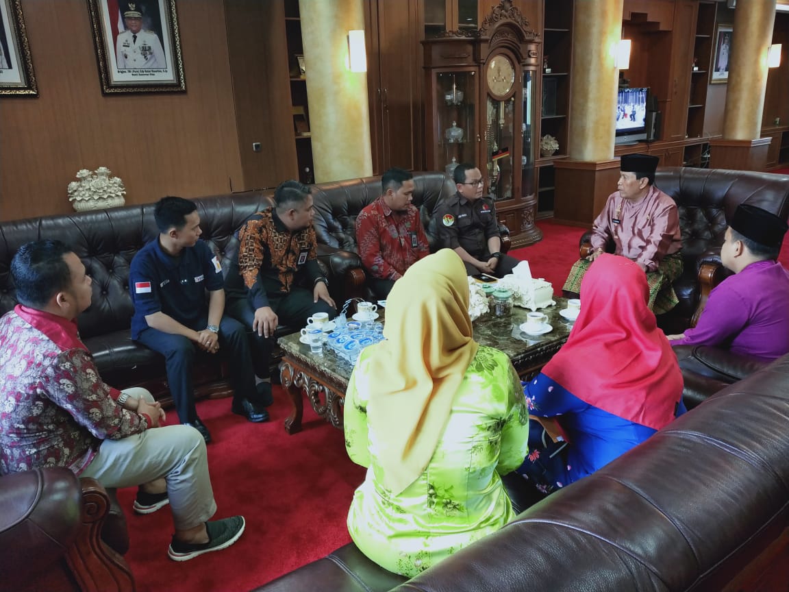 Audiensi Ke Bupati Rohul, Bawaslu Riau Pastikan Kesiapan Anggaran Pilkada 2020