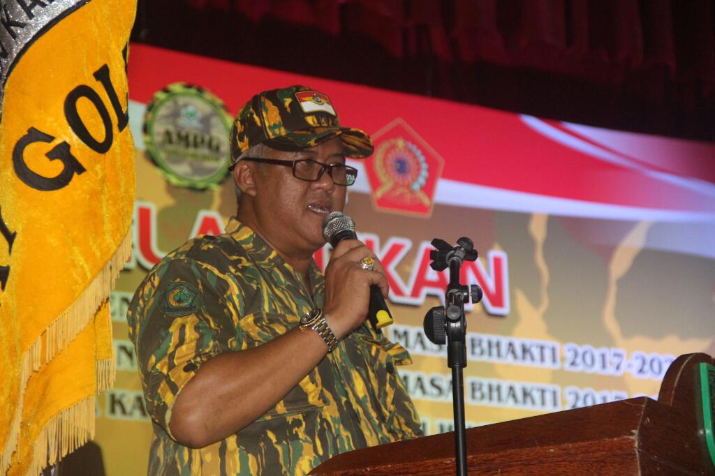 Resmi Dilantik, Ketua PD AMPG Siap Perjuangan Wardan Dua Periode