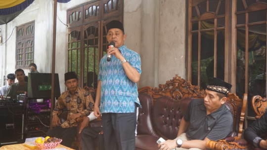 Pj Bupati Inhil H Herman Hadiri Syukuran Pembangunan Jalan Sungai Ara