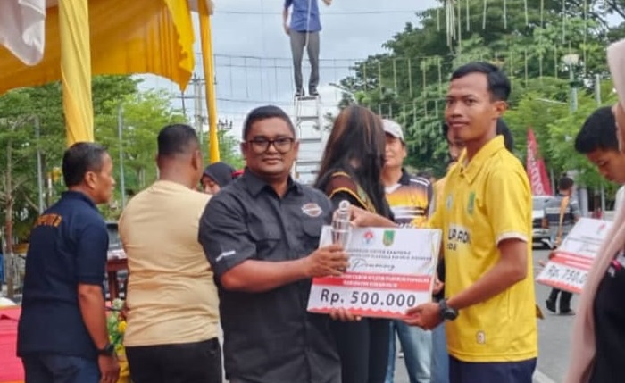 Pemenang Kejuaraan Tarkam 2024 di Bagansiapiapi Menerima Dana Hadiah Melalui Transfer