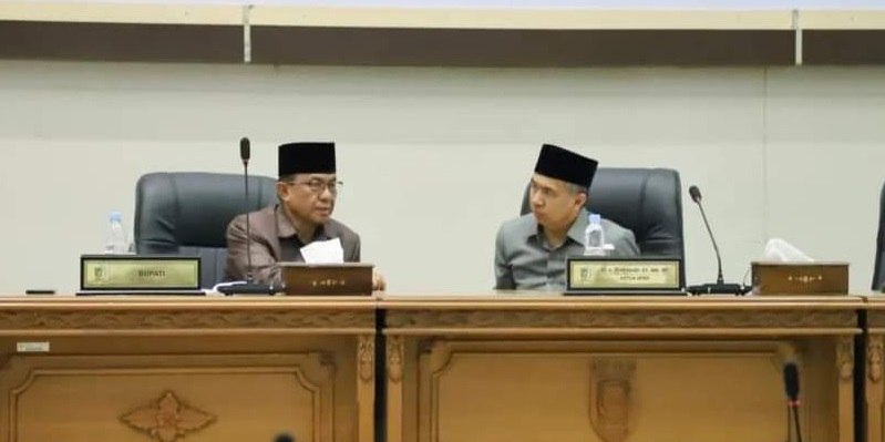Ketua DPRD Inhil Pimpin Rapat Paripurna Ke-II Masa Persidangan II Tahun Sidang 2023