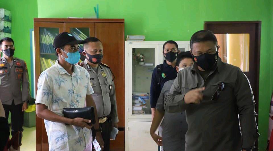 Kapolda Riau Drop Tenaga Vaksinator RS Bhayangkara di Bunut Pelalawan