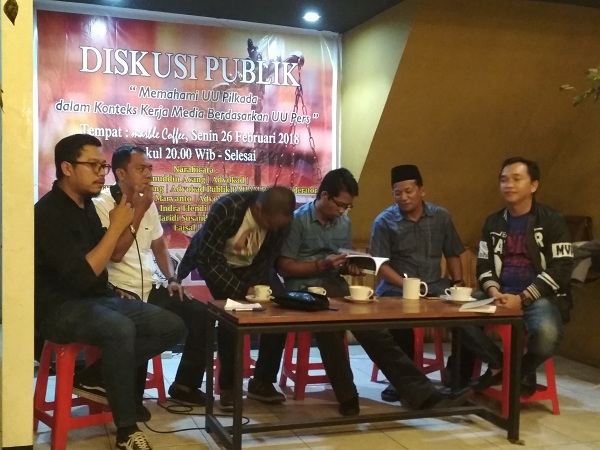 Organisasi Wartawan di Inhil Adukan Panwaslu Ke DKPP
