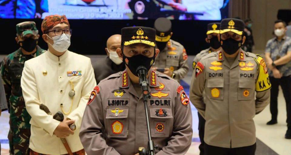 Panglima TNI dan Kapolri Minta Warga Tetap Disiplin Prokes