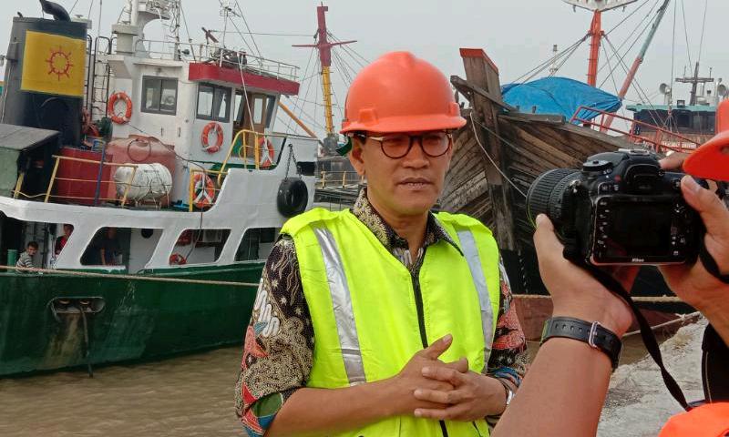 Kungker Komisaris Utama Pelindo Refly Harun ke Pelabuhan Tembilahan