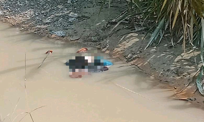 Mayat Perempuan Mengapung di Sungai Ngaso Dusun Suka Maju