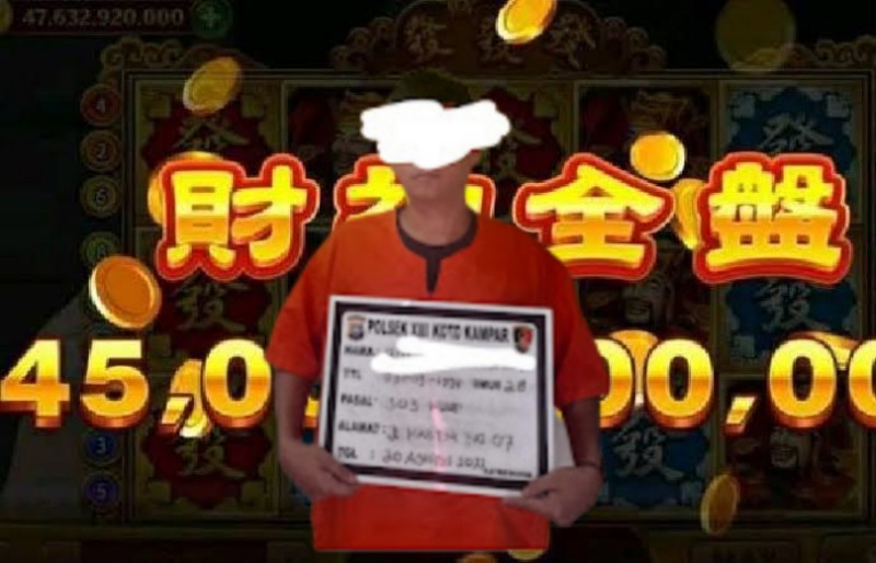 Penjual Chip Higgs Domino di Kelurahan Batu Bersurat Ditangkap Polisi
