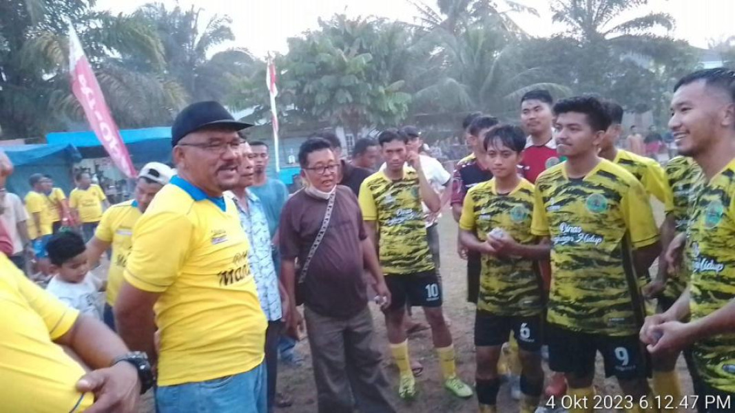 Menang Atas Tim Persiban 2- 0, Tim DLH Rohil Melaju Ke Final Piala Gubri Cup 2023