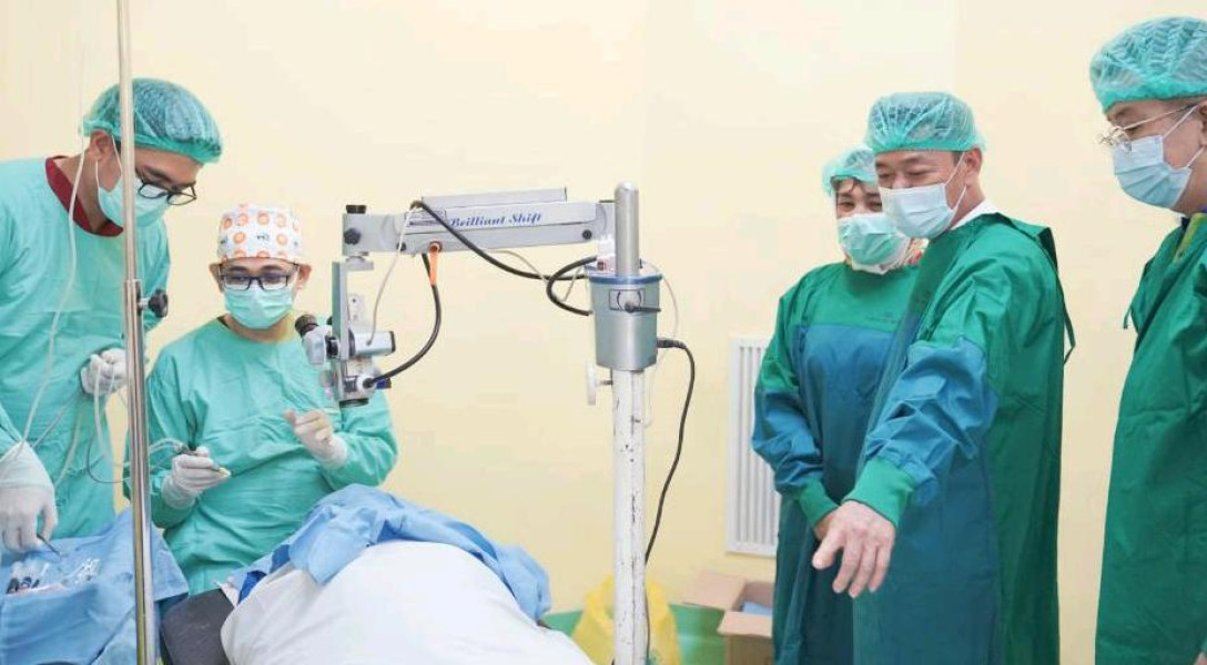Bupati Rohil Buka Operasi Katarak Mata Gratis dari Lions Clubs