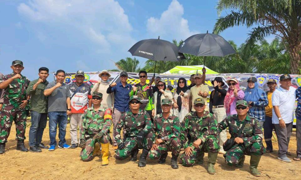 Didampingi Bupati, Dandim 0321 Rohil Resmi Buka Lomba Grass Track Meriahkan HUT ke-78 TNI