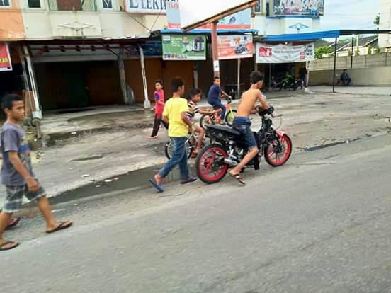 Enam Sepeda Motor Pembalap Liar Di Jalan Kaharuddin Nasution Diamankan