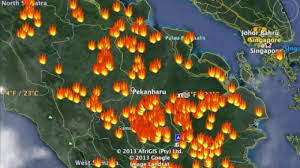 Riau Penyumbang Hotspot Terbanyak di Sumatera.