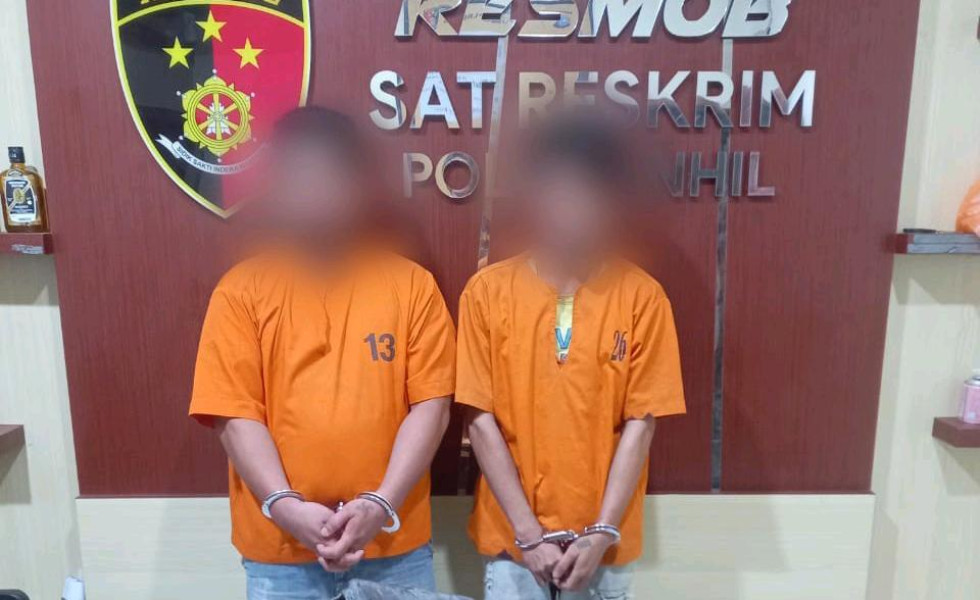 Dua Pelaku Curanmor di Tembilahan Dibekuk Polisi