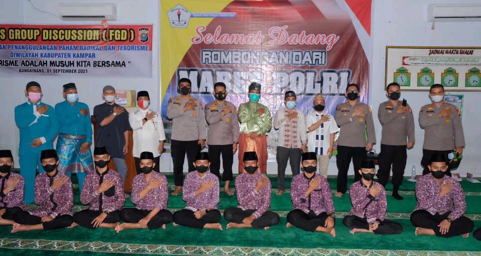 Divhumas Polri Tinjau Sosialisasi 'Terorisme Musuh Bersama' di Ponpes Al-Islam Madani