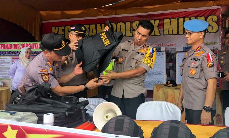 H-2 Jelang Lebaran, Wakapolda Riau Cek Pos Keamanan Ditemukan 3 Kali Insiden Lakantas