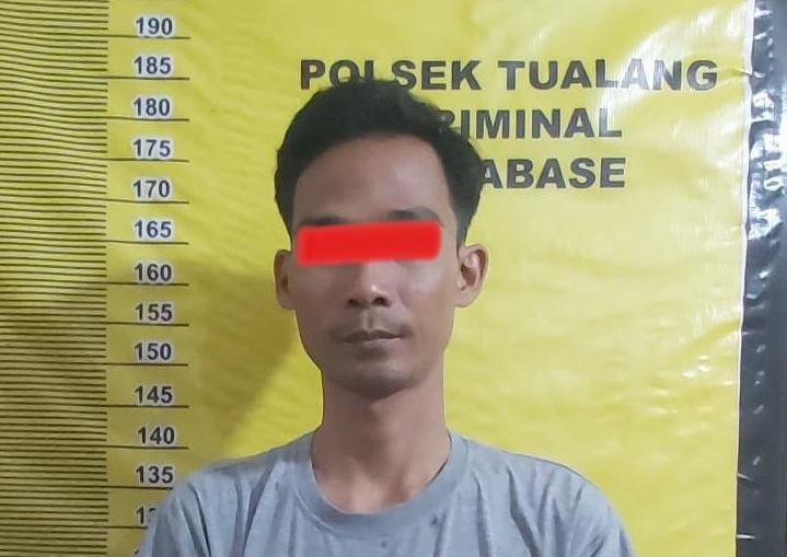 Pelaku Penggelapan Uang Penjualan Kartu Perdana Ditangkap Polsek Tualang