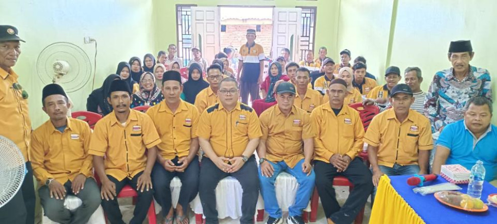 DPC Partai Hanura Rohil Lantik Pengurus PAC dan Gelar Pelatihan Saksi se Kecamatan Kubu
