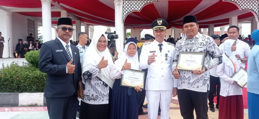 Siswa SMPN 5 Bangko Wakili Riau ke Tingkat Nasional