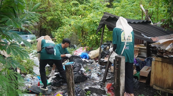 GAES : Hayo Hidup Sehat, Riau Bisa Bersih, Sungai Bukan Tong Sampah