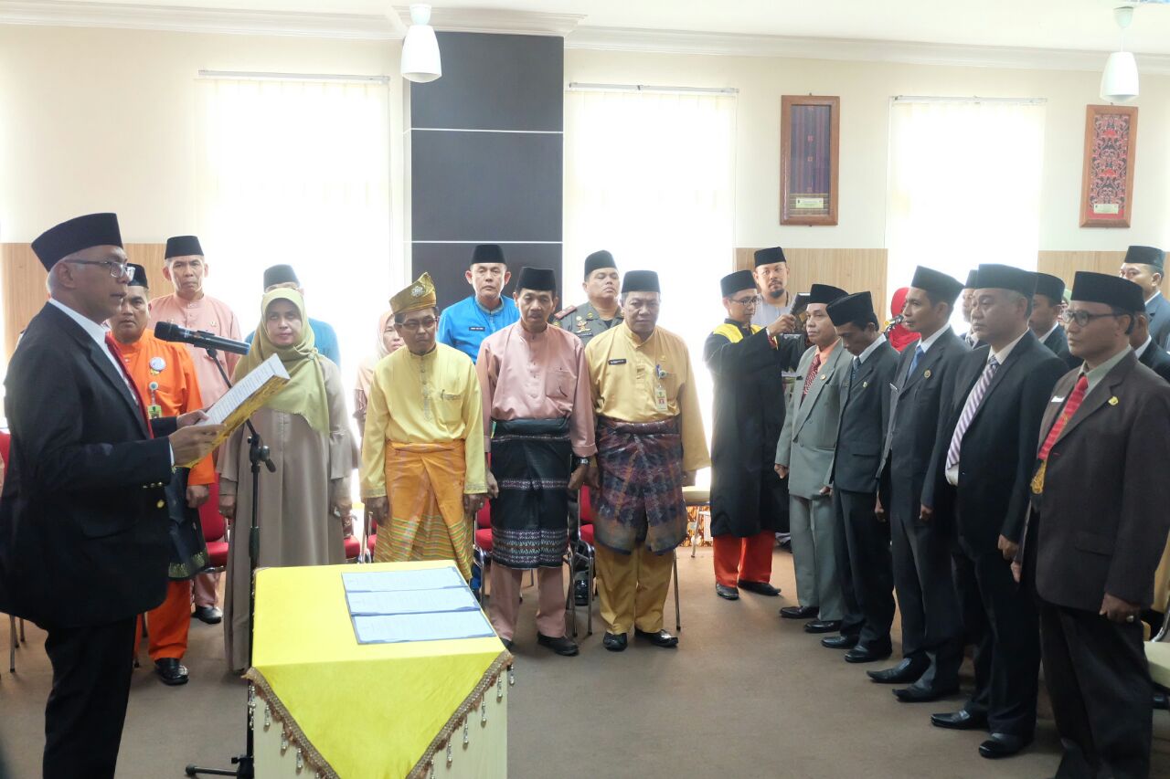 Rudiyanto Lantik Pejabat Administrator, Pejabat Pengawas Dan Jabatan Fungsional