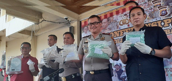 Operasi Antik 2019, Polisi Tangkap Sekilo Sabu-sabu dan 12.787 Butir Ekstasi